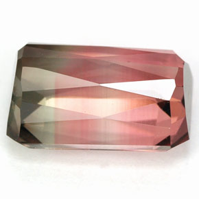 Tourmaline Gemstone in 11.9 x 8.2 mm Size for Sale, Tourmaline Stone in Watermelon Color
