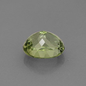 Tourmaline Gemstone in 8 x 6.9 mm Size for Sale, Tourmaline Stone in Yellowish Green Color