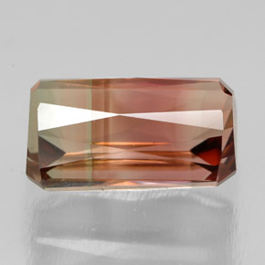 Tourmaline Gemstone in 10.9 x 6.8 mm Size for Sale, Tourmaline Stone in Bi-color Color