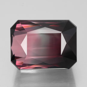 6.67 ct Bi-color Tourmaline Gemstone, Tourmaline Gem in Octagon / Scissor Cut Shape for Sale.