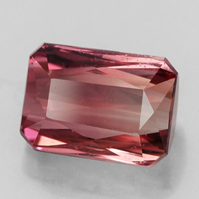 3.29 ct Pink Tourmaline Stone, Natural Tourmaline in Octagon / Scissor Cut Shape for Sale