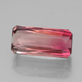 3.00 ct Pink Tourmaline Stone, Natural Tourmaline in Octagon / Scissor Cut Shape for Sale