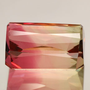 Tourmaline Gemstone in 13.3 x 9.6 mm Size for Sale, Tourmaline Stone in Watermelon Color