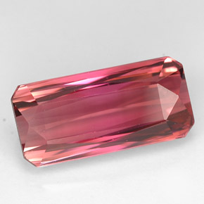 5.22 ct Pink Tourmaline Gemstone, Tourmaline Gem in Octagon / Scissor Cut Shape for Sale.