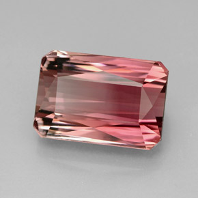 8.66 ct Pink Tourmaline Gemstone, Tourmaline Gem in Octagon / Scissor Cut Shape for Sale.