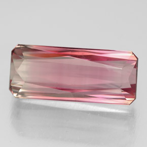 5.63 ct Pink Tourmaline Stone, Natural Tourmaline in Octagon / Scissor Cut Shape for Sale