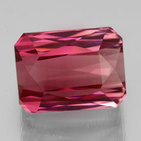 4.61 ct Pink Tourmaline Gemstone, Tourmaline Gem in Octagon / Scissor Cut Shape for Sale.