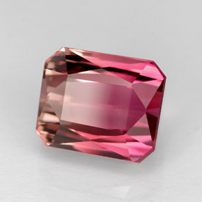 4.82 ct Pink Tourmaline Stone, Natural Tourmaline in Octagon / Scissor Cut Shape for Sale