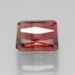Tourmaline Gemstone in 8.7 x 7.3 mm Size for Sale, Tourmaline Stone in Orange Pink Color