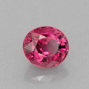 0.89 ct Pink Tourmaline Gemstone, Tourmaline Gem in Oval Facet Shape for Sale.