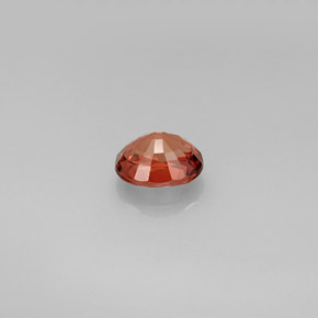Tourmaline Gemstone in 6.5 x 5.3 mm Size for Sale, Tourmaline Stone in Bronze Orange Color