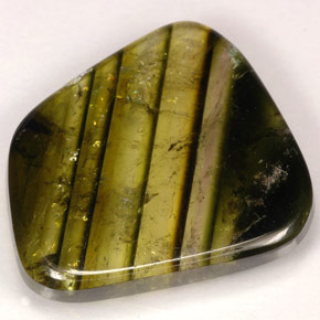 9.21 ct Multicolor Tourmaline Gemstone, Tourmaline Gem in Sliced Crystal Shape for Sale.
