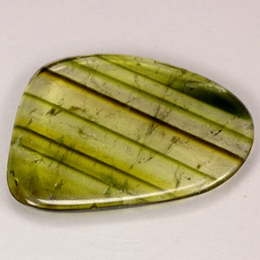 4.72 ct Multicolor Tourmaline Gemstone, Tourmaline Gem in Sliced Crystal Shape for Sale.