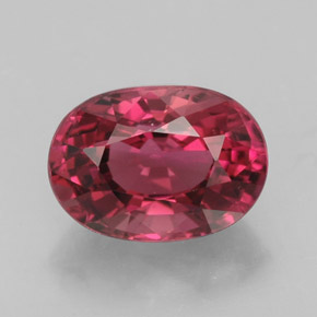 2.91 ct Pink Tourmaline Gemstone, Tourmaline Gem in Oval Facet Shape for Sale.