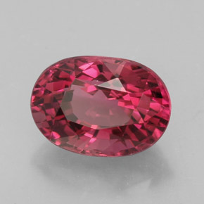 2.91 ct Pink Tourmaline Stone, Natural Tourmaline in Oval Facet Shape for Sale