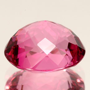 Tourmaline Gemstone in 9.8 x 8.7 mm Size for Sale, Tourmaline Stone in Rose Pink Color