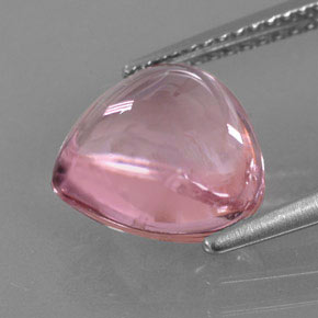 Tourmaline Gemstone in 10.6 x 10.3 mm Size for Sale, Tourmaline Stone in Rose Pink Color