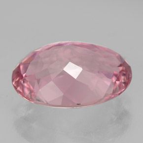 Tourmaline Gemstone in 11.5 x 8.8 mm Size for Sale, Tourmaline Stone in Rose Pink Color