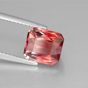 2.35 ct Multicolor Tourmaline Stone, Natural Tourmaline in Octagon / Scissor Cut Shape for Sale