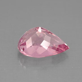 Tourmaline Gemstone in 11 x 7.7 mm Size for Sale, Tourmaline Stone in Rose Pink Color