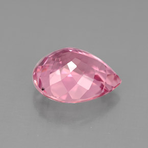Tourmaline Gemstone in 10.7 x 8.7 mm Size for Sale, Tourmaline Stone in Rose Pink Color