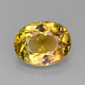 3.67 ct Multicolor Tourmaline Gemstone, Tourmaline Gem in Oval Facet Shape for Sale.