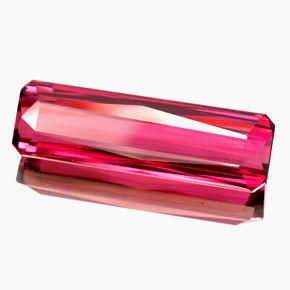 10.98 ct Pink Tourmaline Stone, Natural Tourmaline in Octagon / Scissor Cut Shape for Sale