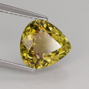 2.35 ct Multicolor Tourmaline Stone, Natural Tourmaline in Pear Facet Shape for Sale