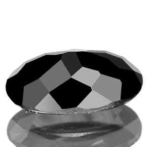 Tourmaline Gemstone in 7.7 x 5 mm Size for Sale, Tourmaline Stone in Black Color