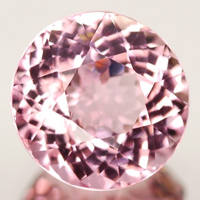 2.76 ct Pink Tourmaline Gemstone, Tourmaline Gem in Round Facet Shape for Sale.