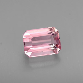 0.94 ct Pink Tourmaline Gemstone, Tourmaline Gem in Octagon Facet Shape for Sale.