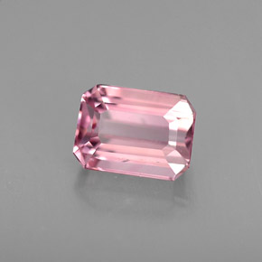 0.94 ct Pink Tourmaline Stone, Natural Tourmaline in Octagon Facet Shape for Sale