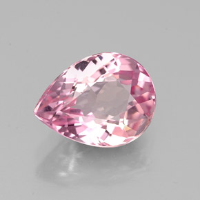 1.77 ct Pink Tourmaline Gemstone, Tourmaline Gem in Pear Facet Shape for Sale.