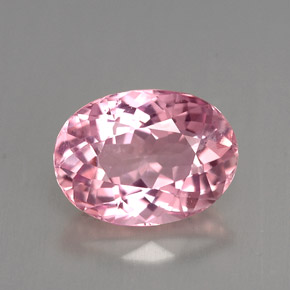 2.79 ct Pink Tourmaline Gemstone, Tourmaline Gem in Oval Facet Shape for Sale.