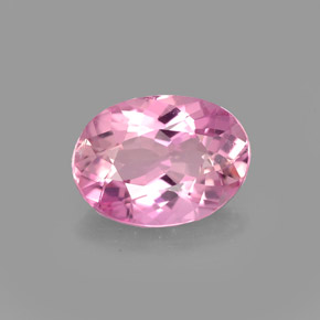 1.72 ct Pink Tourmaline Gemstone, Tourmaline Gem in Oval Facet Shape for Sale.
