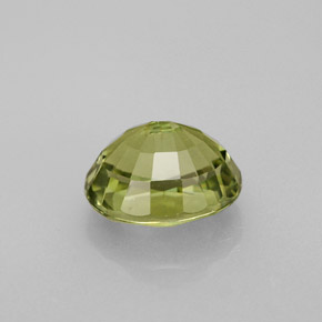 Tourmaline Gemstone in 7.3 x 6.2 mm Size for Sale, Tourmaline Stone in Green Color