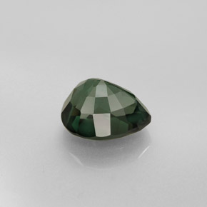 Tourmaline Gemstone in 8.2 x 6.7 mm Size for Sale, Tourmaline Stone in Deep Green Color