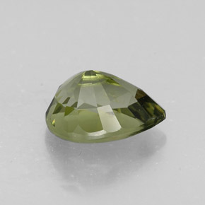 Tourmaline Gemstone in 9.2 x 6.7 mm Size for Sale, Tourmaline Stone in Yellowish Green Color