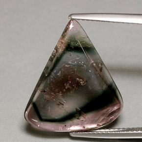 8.02 ct Multicolor Tourmaline Gemstone, Tourmaline Gem in Sliced Crystal Shape for Sale.