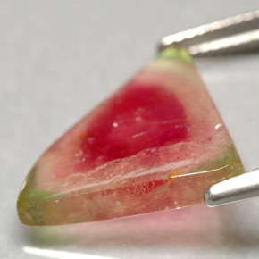 Tourmaline Gemstone in 20 x 17.3 mm Size for Sale, Tourmaline Stone in Watermelon Color