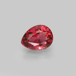 0.99 ct Pink Tourmaline Gemstone, Tourmaline Gem in Pear Facet Shape for Sale.