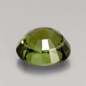 Tourmaline Gemstone in 9.3 x 8.5 mm Size for Sale, Tourmaline Stone in Green Color