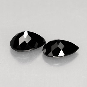Tourmaline Gemstone in 6 x 4 mm (calibrated) Size for Sale, Tourmaline Stone in Black Color