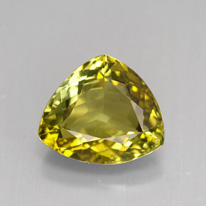 4.12 ct Multicolor Tourmaline Gemstone, Tourmaline Gem in Trillion Facet Shape for Sale.