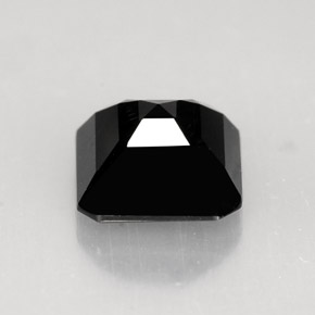 Tourmaline Gemstone in 6.4 x 6.3 mm Size for Sale, Tourmaline Stone in Black Color