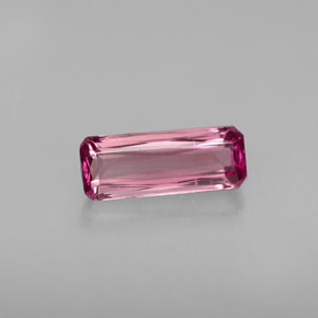 0.81 ct Pink Tourmaline Gemstone, Tourmaline Gem in Octagon / Scissor Cut Shape for Sale.