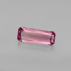 0.81 ct Pink Tourmaline Stone, Natural Tourmaline in Octagon / Scissor Cut Shape for Sale