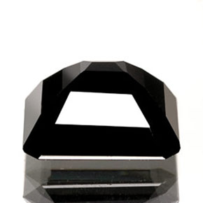 Tourmaline Gemstone in 7.7 x 6.7 mm Size for Sale, Tourmaline Stone in Black Color