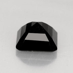 Tourmaline Gemstone in 6.7 x 6.6 mm Size for Sale, Tourmaline Stone in Black Color
