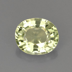 1.16 ct Green Tourmaline Gemstone, Tourmaline Gem in Oval Facet Shape for Sale.